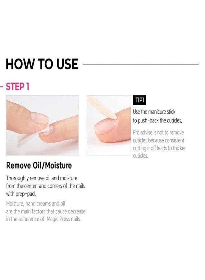 DASHING DIVA MAGICPRESS love yourself I | Day to Night | Short, Square Shaped Press On Nails | Long Lasting Stick On Nails | Lasts Up to 7 Days | Contains 30 Stick On Nails - Image 4