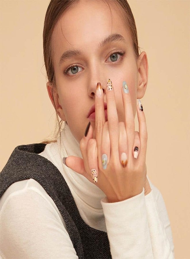 DASHING DIVA MAGICPRESS love yourself I | Day to Night | Short, Square Shaped Press On Nails | Long Lasting Stick On Nails | Lasts Up to 7 Days | Contains 30 Stick On Nails - Image 3