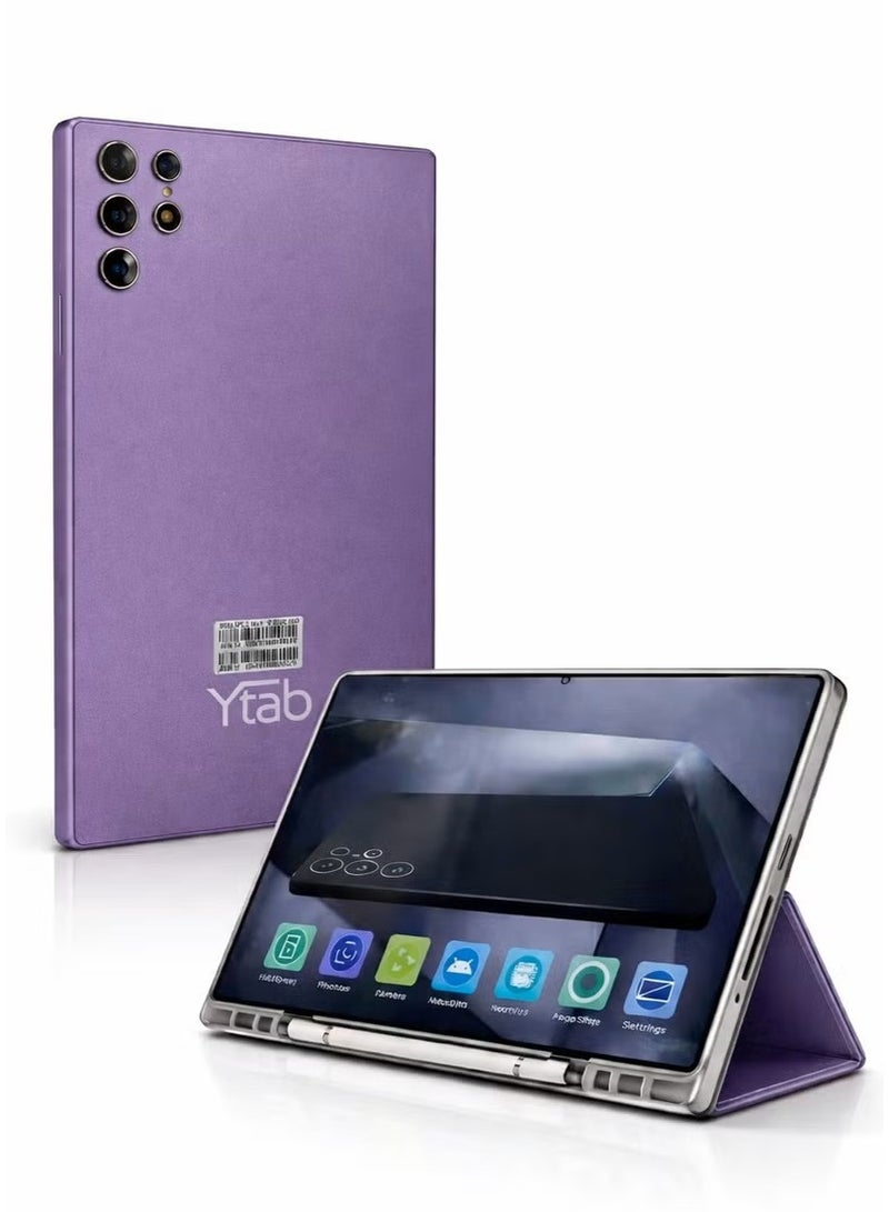 ي تاب جهاز YTAB ULTRA 35 اللوحي الذكي لتعليم الأطفال، شاشة 10.1 بوصة، لوحة مفاتيح وماوس لاسلكيان، غطاء قلاب، قلم، شاحن من النوع C - Image 1