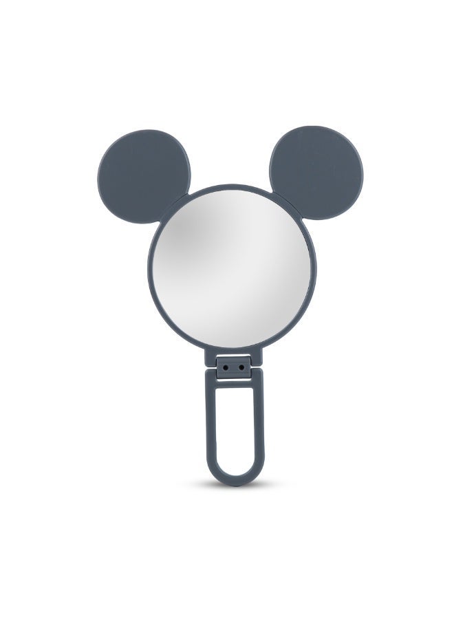 Daiso Minnie Mouse Hand Mirror - Grey - Image 1