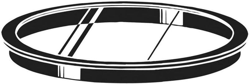 Kichler 6" Accessory Lens in Black, 9536BK - Image 1