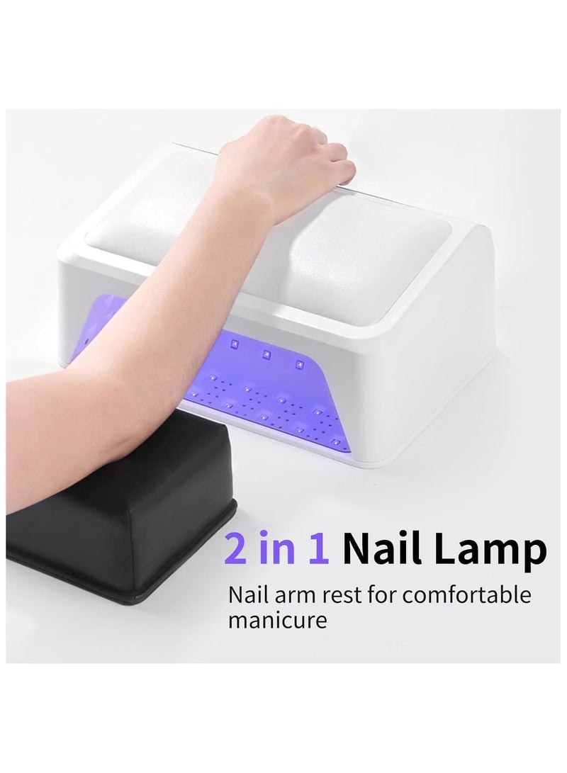 72W UV LED Nail Dryer with 4 Timers and Touch Screen, Perfect for Salon or Home Use - Image 2