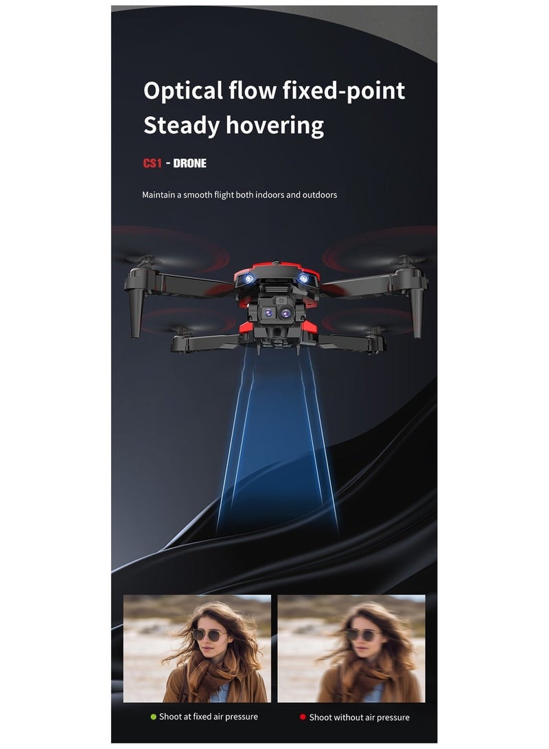 DEHKAH Foldable 4K Dual Camera Drone with WiFi FPV, 2.4GHz 6-Function Remote Control & High-Definition Aerial Photography Quadcopter for Beginners and Kids - Image 5