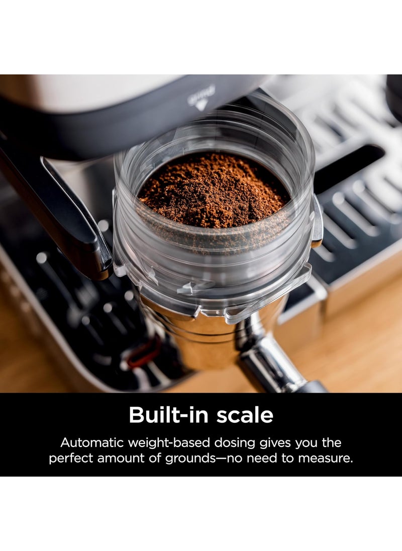 Ninja Ninja Espresso Machine Luxe Caf Premier Series Drip Coffee Maker and Rapid Cold Brew Integrated Grinder Assisted Tamper HandsFree Frother for Cappuccinos and Lattes Dairy or NonDairy ES601  - Image 5