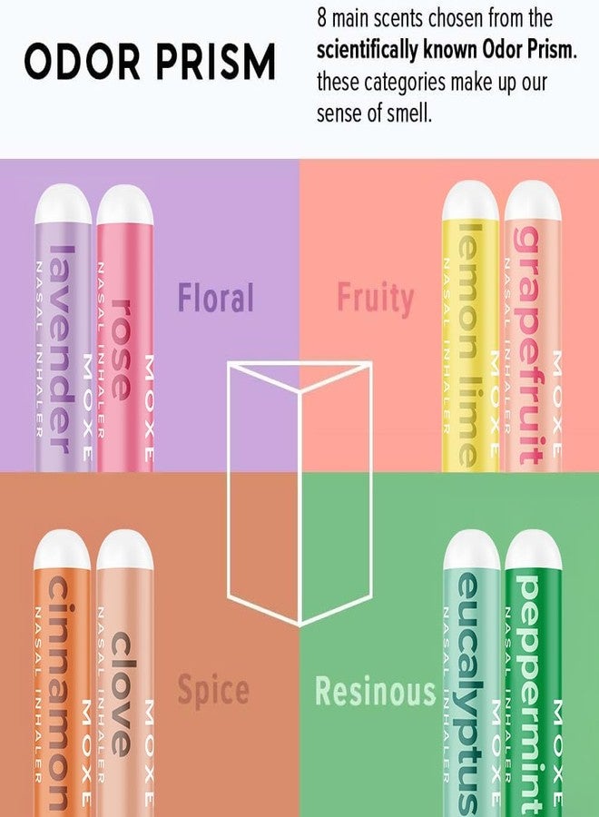 MOXE MOXĒ Smell Training Kit, Made in USA, 8 Essential Oils, Olfactory Regeneration, Helps Restore Sense of Smell, Natural Therapy for Smell Loss (Phase 1 & Phase 2 Bundle) - Image 3