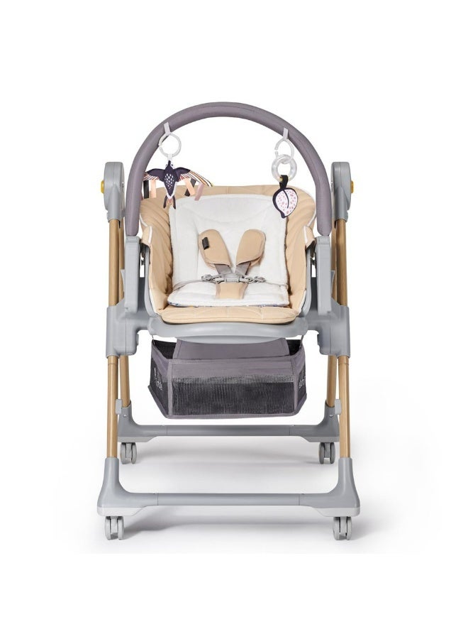 Kinderkraft Lastree Highchair - Wood - Image 4