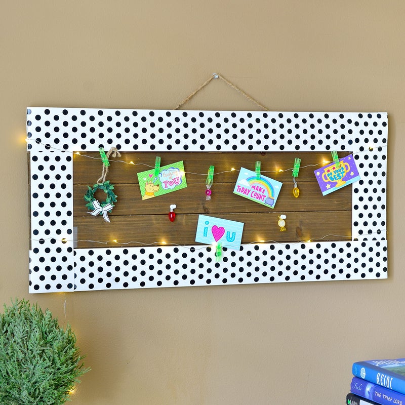 Youngever 52.5 ft Bulletin Board Borders Confetti Border for Classroom Decoration (White Polka Dot Design) - Image 4