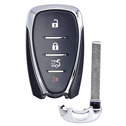 MechanMagic Key Fob Replacement Compatible for Chevy Malibu Cruze Camaro 2016 2017 2018 2019 2020 2021 Proximity Smart Keyless Entry Remote Control HYQ4EA 13508771 433Mhz 13584504 4-Button 13529660 - Image 1