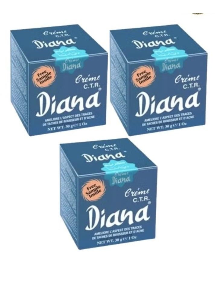 3 Pieces Diana Creme 30 Grams
