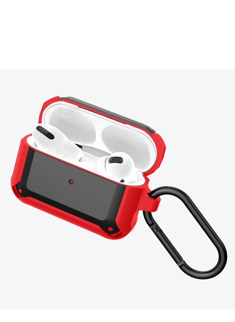 Generic - STOPTIME® Protective Case for AirPods Pro - Shockproof Design - Full Protection - Comfortable & Lightweight-BLACK - Image 1