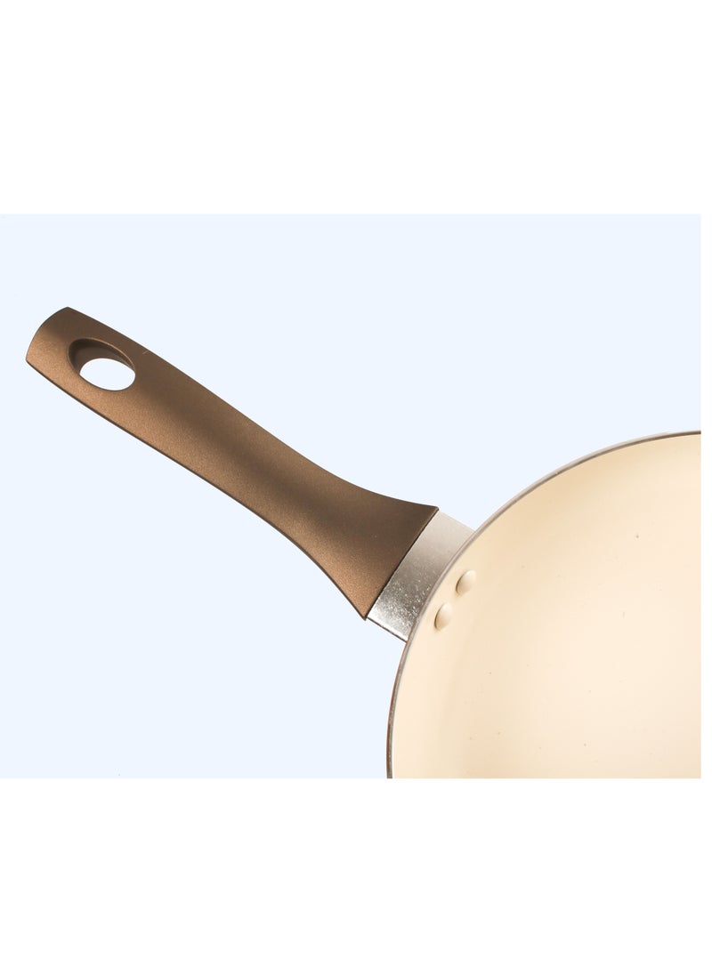 Sweet Home 28CM Ceramic Frying Pan – Premium Non-Stick, PFOA-Free, Oven & Induction Compatible, Heat-Resistant Handle, Dishwasher Safe  - Image 2