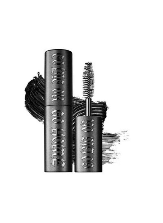 Kat Von D KVD Beauty Mini Go Big or Go Home Long-Wear Vegan Volumizing Mascara Black 