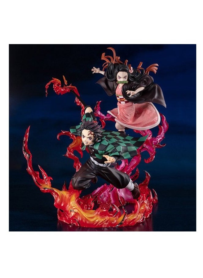 Generic - Tamashi Figure Nations Demon Slayer Figure Kamado Tanjiro Hinokami Kagura,Bandai Spirits Figuarts Zero - Image 1