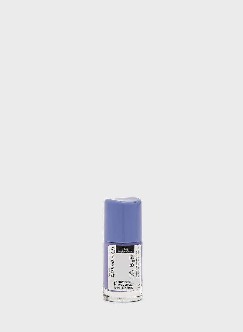 flormar Full Color Nail Enamel - Fc16 Imaginary World