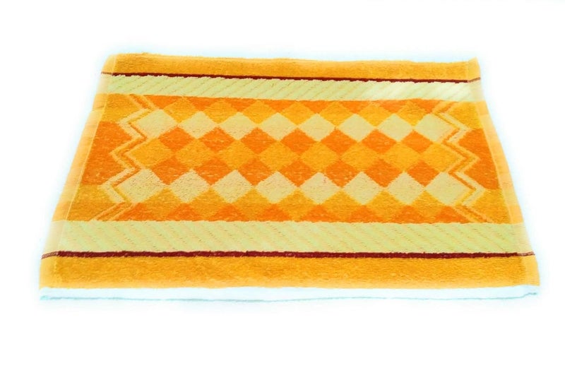 Cotton Colors Floral Design Hand Towels (Medium, Multicolor, Pack of 4)_D6 - Image 4