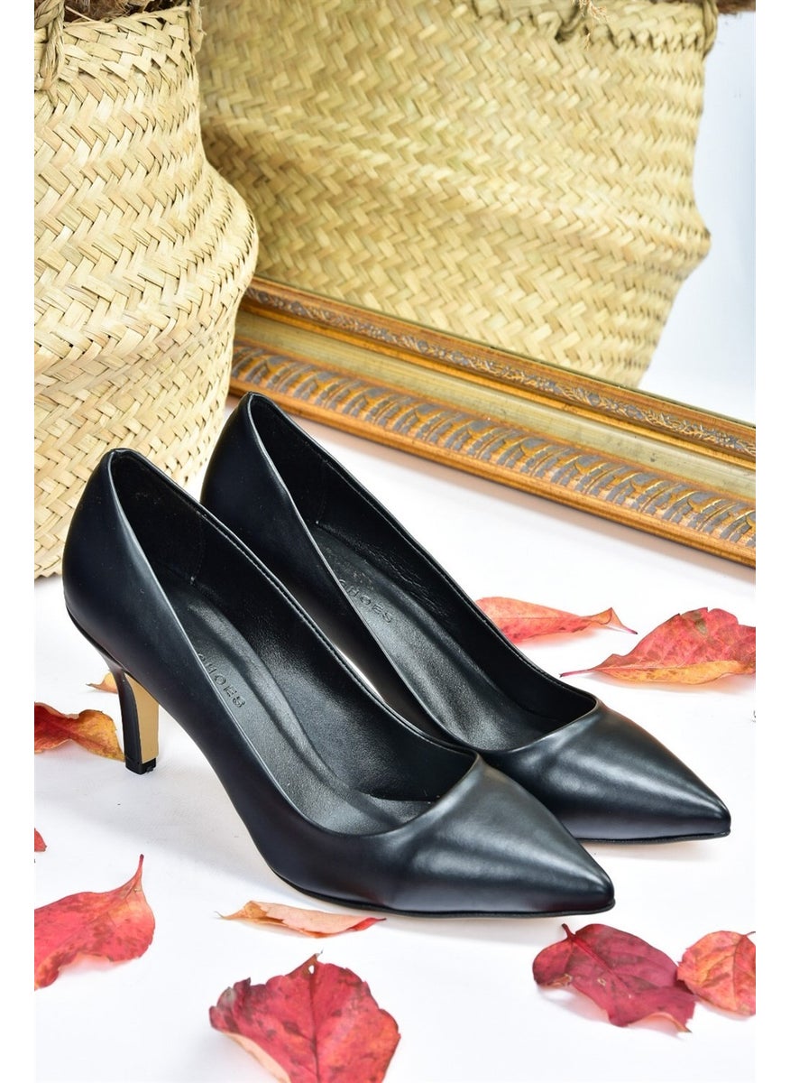 Fox Shoes - Black Thin Heels Women's Stileto L253970009 - Image 1