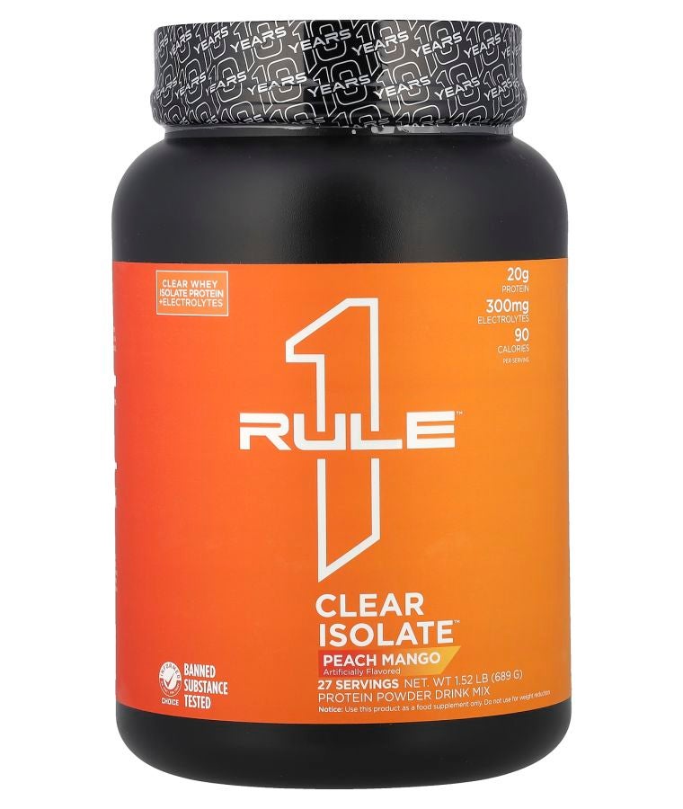 Clear Isolate™ Peach Mango 1.52 lb (689 g)