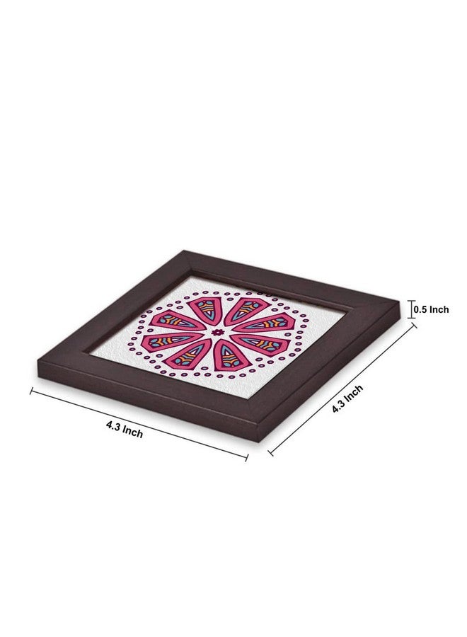 Paper Plane Design Tea Coffee Coaster Set Wooden Decorative Coasters Set. Home and Office Wooden Coasters Design 313 - Image 4