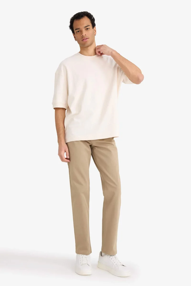 Defacto Loose Fit Crew Neck Short Sleeve T-Shirt