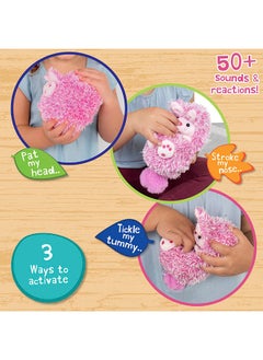 GOLDEN BEAR Curlimals Interactive Plush Soft Toy for Kids - Bibi the Bunny  - Image 4