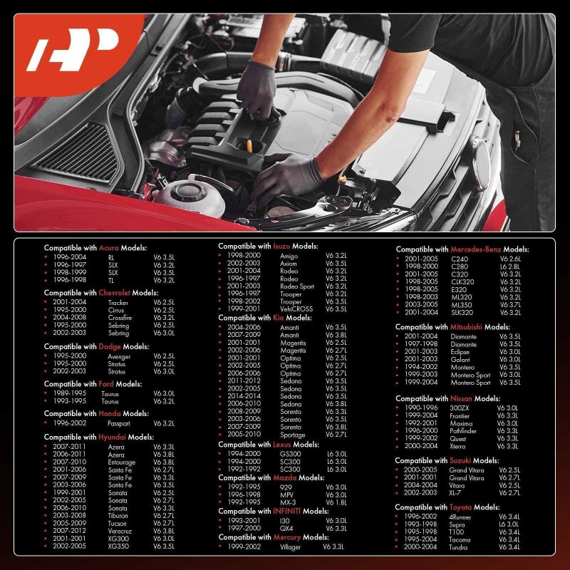 A-Premium Iridium Platinum V6 Spark Plugs Compatible with Toyota Tacoma, Tundra, 4Runner & Hyundai Sonata, Tucson & Kia Optima, Sorento, Sportage & Nissan Frontier, Pathifinder, Maxima & Dodge Avenger - Image 2