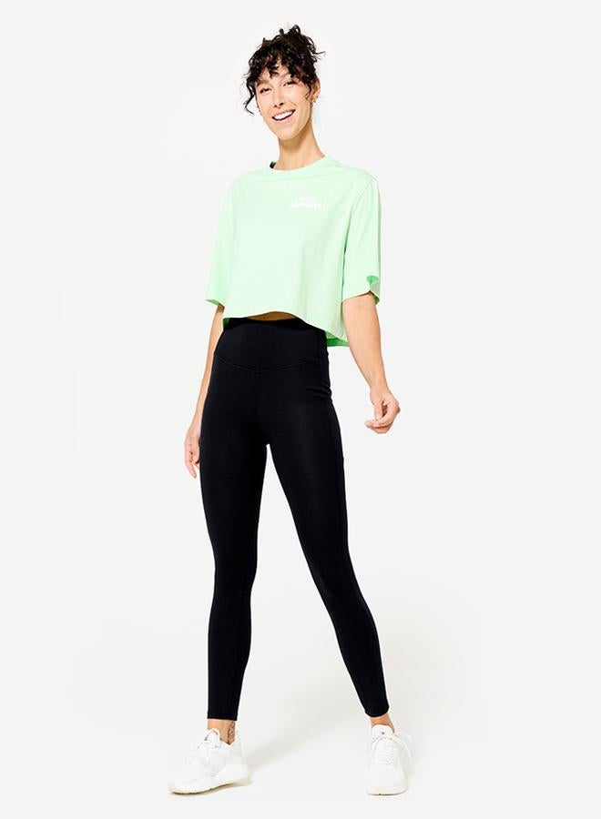 DECATHLON Women's Cropped T-Shirt - Image 2