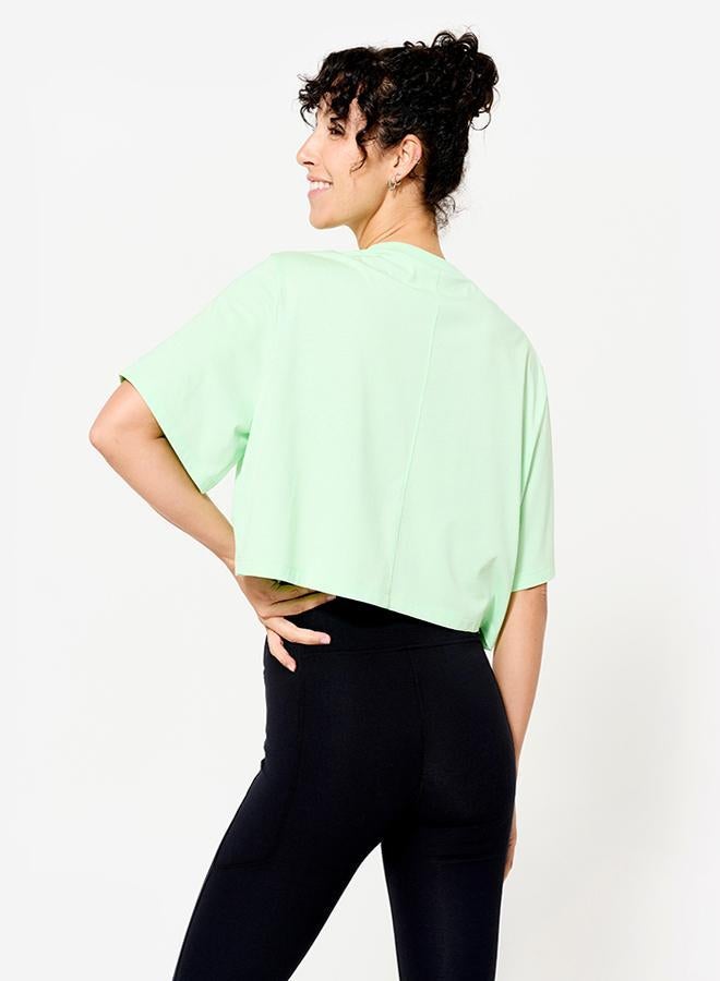 DECATHLON Women's Cropped T-Shirt - Image 3