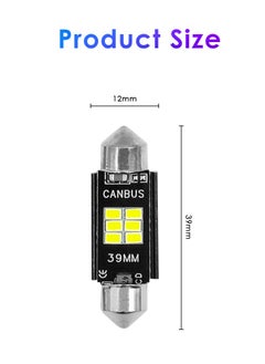 سبايدر مجموعة إضاءة السيارة LED من SPIDER 20 قطعة BL10672، مصابيح LED CANBUS مقاس 39 مم، إضاءة داخلية، مصابيح LED موفرة للطاقة  - Image 3