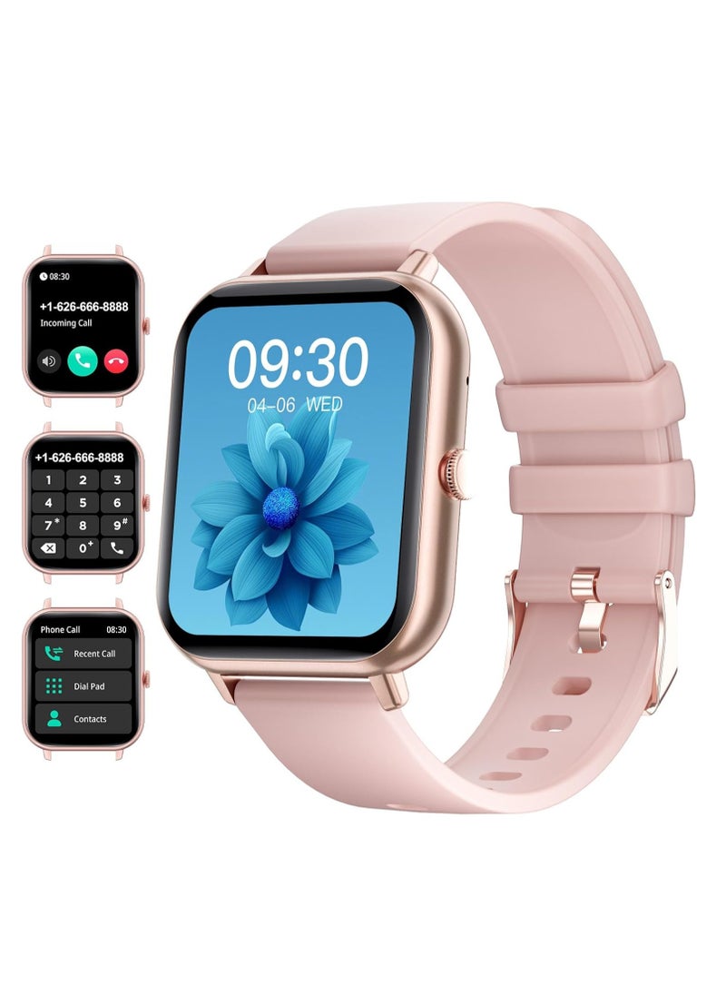 Generic 1.85-inch Smartwatch with Answer/Make Calls, Fitness Tracker Heart Rate Monitor, Sleep Monitor, Step Counter with 21 Sports Modes, IP68 Waterproof Smart Watch for Android/iPhones  - Image 1