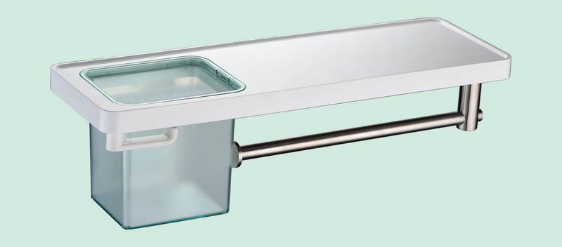PERK P E R K Multi Function Storage Rack ABSSS304 in New Concept Multi Purpose Series PERK Bathroom Accessories  - Image 5