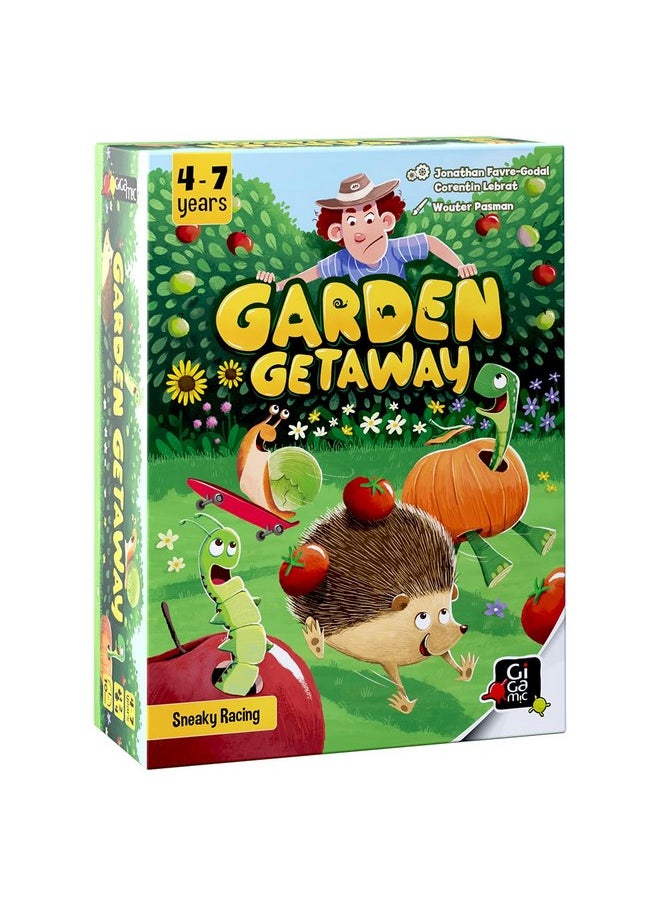 Gigamic Garden Getaway | Quick Racing Game That Grows with Kids! - Friendly Family Game | 4+ | 2 to 4 Players | 10 Minutes  - Image 1