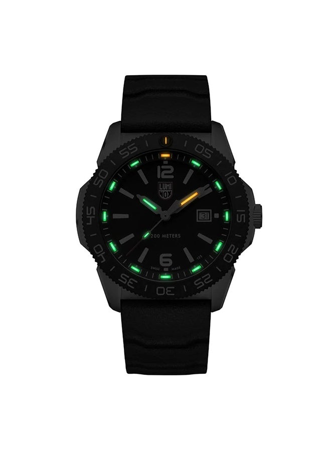 Luminox Men's Analog Round Shape Rubber Wrist Watch XS.3121 - 44 Mm  - Image 2