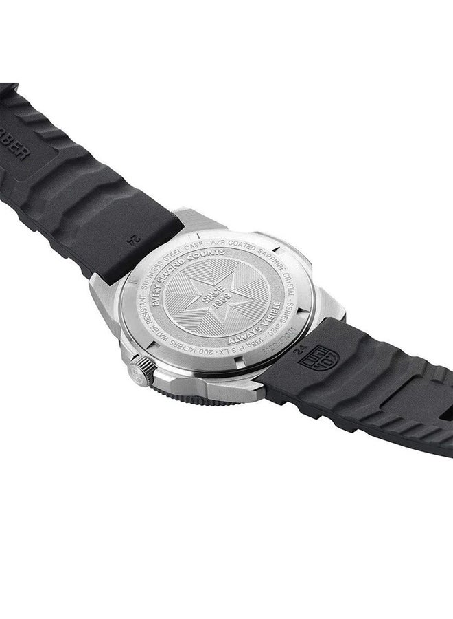 Luminox Men's Analog Round Shape Rubber Wrist Watch XS.3121 - 44 Mm  - Image 3