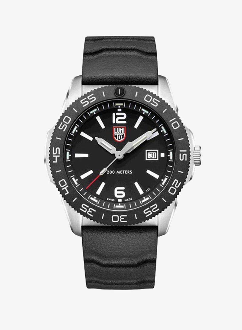 Luminox Men's Analog Round Shape Rubber Wrist Watch XS.3121 - 44 Mm - Image 1