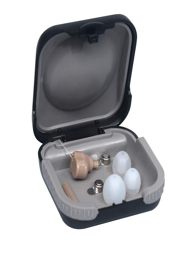SMARTCARE SC-907: Compact Hearing Aid, 6 German Batteries, 6-Month Warranty | Advanced Sound Amplifier for Clear Audio | Behind-The-Ear Design, Elegant Beige | Ideal for Old Age Comfort - Image 3
