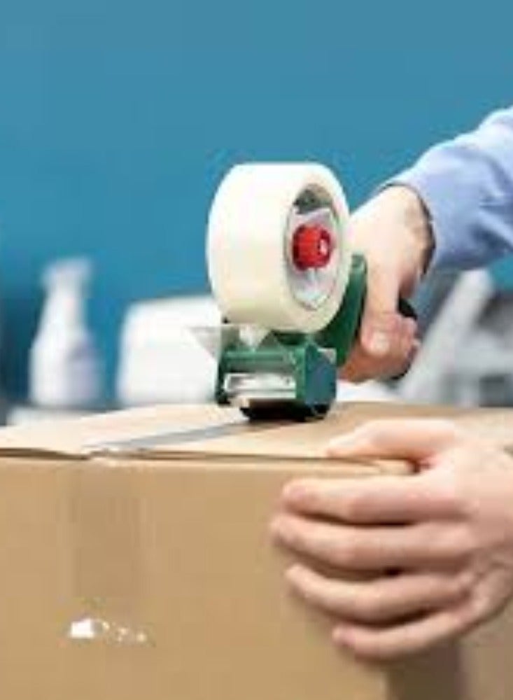 KNP Heavy Duty Packaging Tape is designed for secure sealing of boxes and packages. This pack includes 1 roll of strong adhesive tape, ideal for shipping, moving, and storage. - Image 2