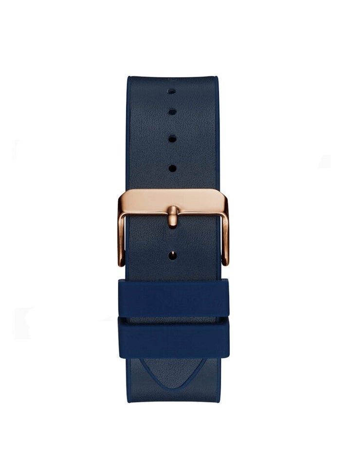 GUESS Guess Phoenix Mens Blue Genuine Silicone Watch GW0202G4  - Image 2
