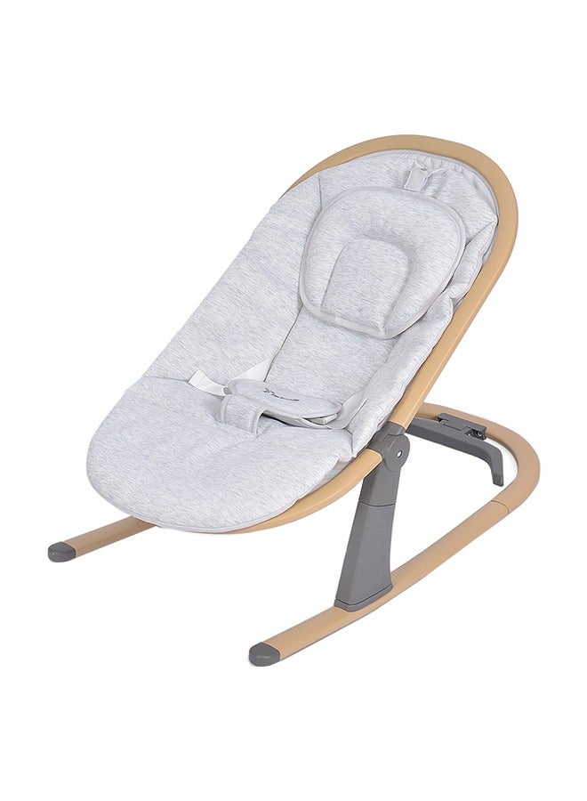 TEKNUM 3 Stage Baby Bouncer / Recliner Seat W/ Mosquito Net - Ivory  - Image 1