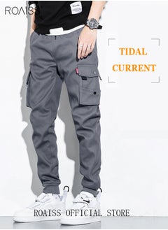 Men's Cargo Pants Casual Pants Loose Fit Ankle-Tied with Elastic Drawstring Suitable for Various Body Types Casual and Trendy - pzsku/Z47E340C2C6B1938ABEEEZ/45/_/1680770571/4061d3b8-5405-4671-8347-d51148214f9f