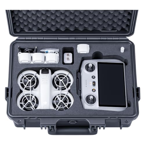 Lykus Titan N110 Waterproof Hard Case for DJI Neo 1 NOT Neo 2 RCN3DJI RC 2 Support Up to 7 batteries CASE ONLY - Image 1