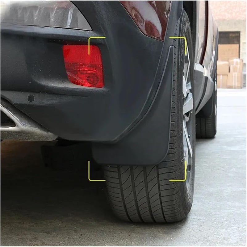 Car Mud Flaps Splash Guards Fender Protector Set Compatible For Peugeot 3008 GT 2017 2023 - Image 3