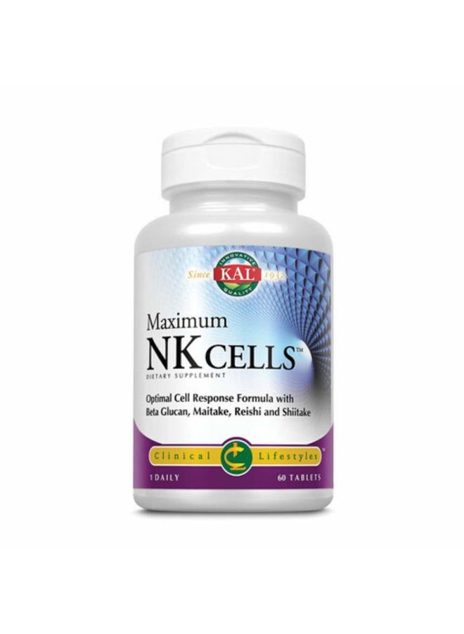 KAL Maximum Nk Cells Tablets, 60 Count