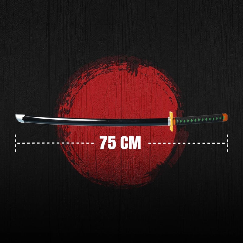 Offo Demon Slayer Muichiro Tokito Neon LED Katana – 100cm Life-Size Light-Up Anime Sword for Cosplay, Display & Training | Elegant Gift for Fans, Kids, Teens & Collectors - Image 5