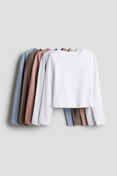 H&M 5-Pack Jersey Tops