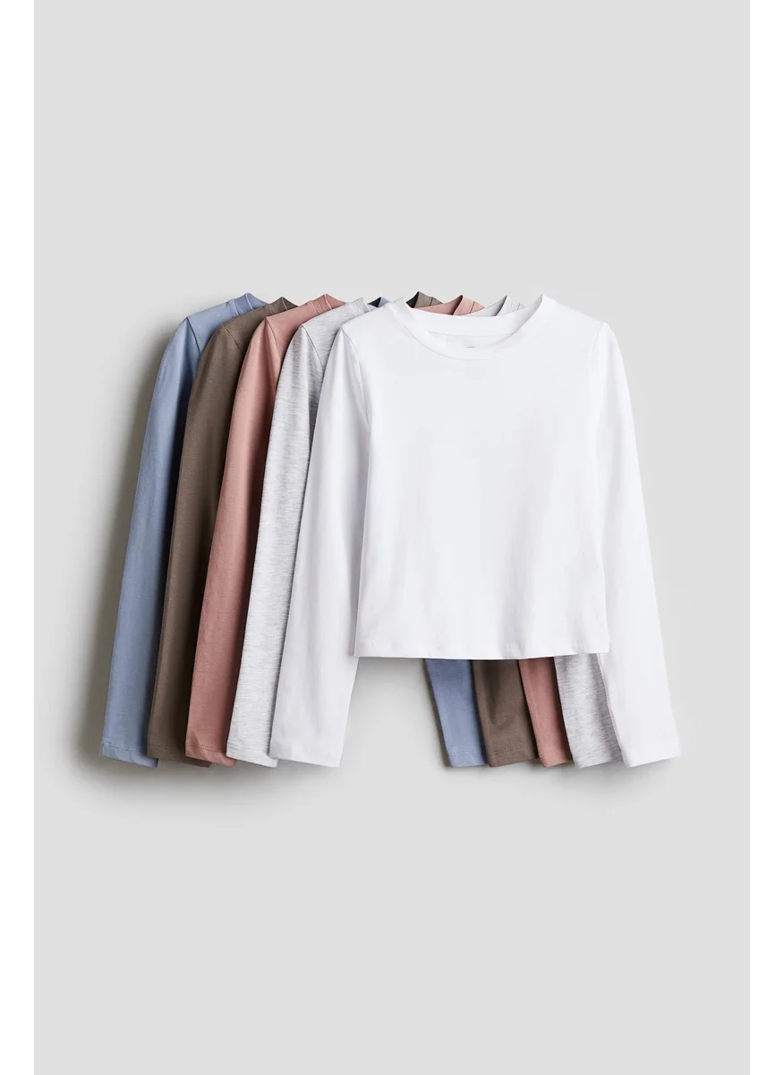 H&M 5-Pack Jersey Tops