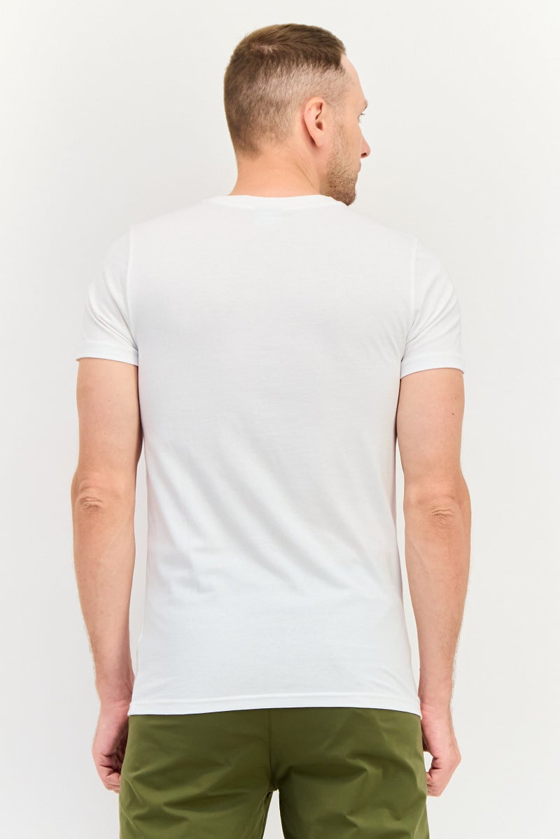 PUMA Men Slim Fit Short Sleeve Outdoor T-Shirt, White - Image 2