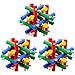 Jutom 3 Pieces Rabbit Chew Toy Bunny Chinchilla Toys Wood for Guinea Pigs Pet Rabbits Hamster Hedgehog Small Animals Wooden Teeth Grinding Gnawing Biting Accessories - Image 3