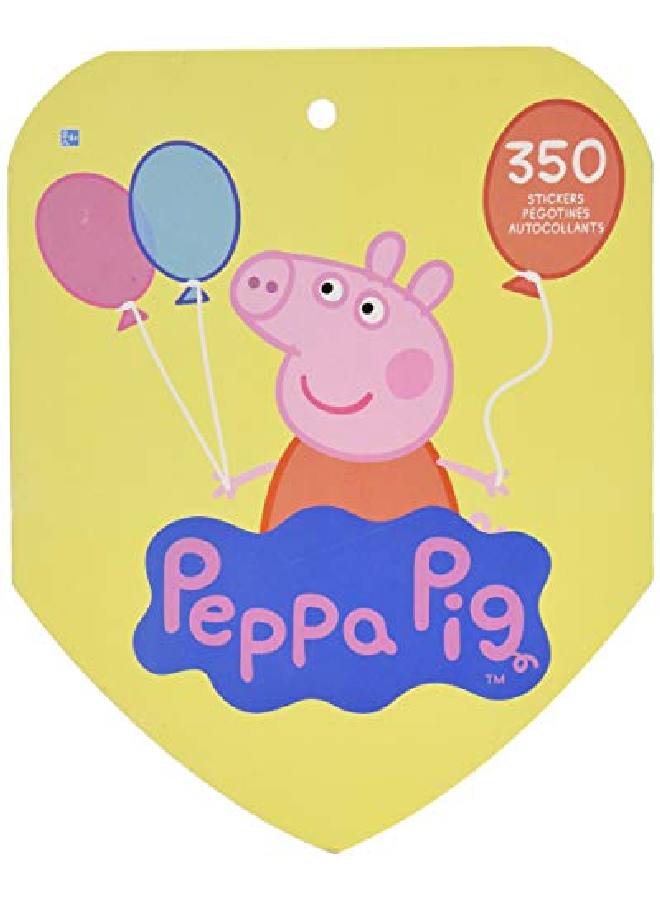 Amscan Peppa Pig? Sticker Book ; Party Favor ; 1 Ct. 350 Stickers - Image 1