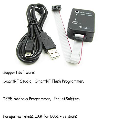 Acxico 1Pcs CC Debugger and Programmer Downloader for RF System-On-Chips CC2540 CC2541 CC2530 etc.Chips Simulation Programmer - Image 3