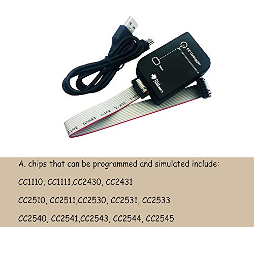 Acxico 1Pcs CC Debugger and Programmer Downloader for RF System-On-Chips CC2540 CC2541 CC2530 etc.Chips Simulation Programmer - Image 4